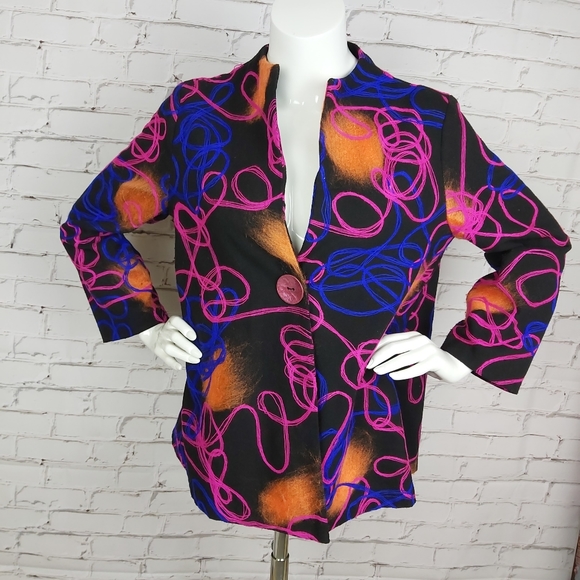 Joseph Ribkoff Textured Swing Jacket - Picture 2 of 8